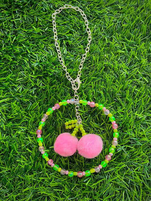 Fluffy Cherries Car Charm